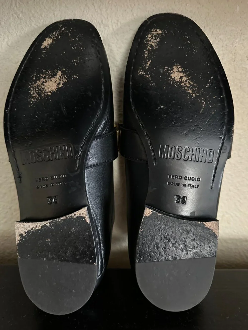 Women's Moschino shoes, made in Italy.